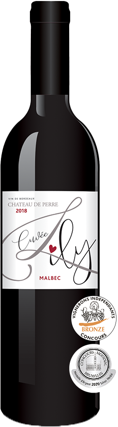 bouteille de vin Cuvée Lily - 2020 CHÂTEAU DE PERRE